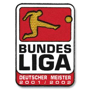 None 02-03 Bundesliga Champions Patch - 01-02 season winners
