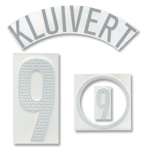 None 04-05 Holland Home Kluivert 9 Name and number set