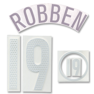 None 04-05 Holland Home Robben 19 Name and number set