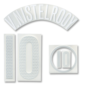 None 04-05 Holland -V.Nistelrooy 10 Name and number set