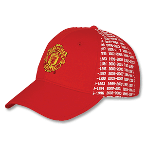 None 07-08 Man Utd P/L Champions Date Cap - Red
