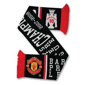 None 07-08 Man Utd P/L Champions Scarf