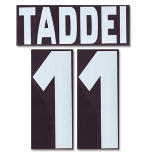 None 07-08 Roma Home Taddei 11 Official Name and Number