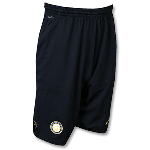 None 08-09 Inter Milan Longer Woven Shorts - Navy
