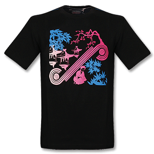 None 08-09 Kappa Omega Tee Black/Pink