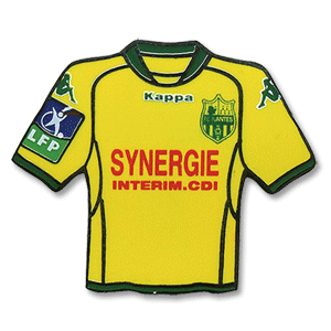 None 08-09 Nantes Home Shirt Logo Pin Badge