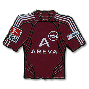 08-09 Nurnberg Home Shirt Logo Pin Badge