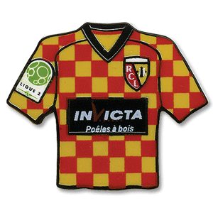 None 08-09 RC Lens Home Shirt Logo Pin Badge