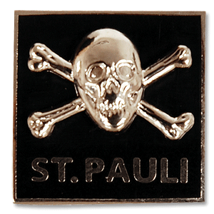 None 08-09 St.Pauli 3D Skull Pin