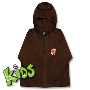 08-09 St. Pauli Baby Hooded Jacket brown