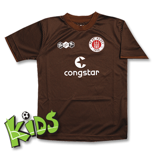 None 08-09 St. Pauli Home Shirt Boys