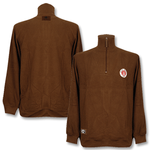 08-09 St. Pauli Player Fleece - Brown