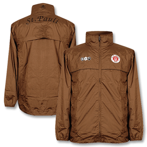 08-09 St. Pauli Rainjacket brown