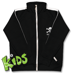 08-09 St. Pauli Retro Skull Jacket Boys - black