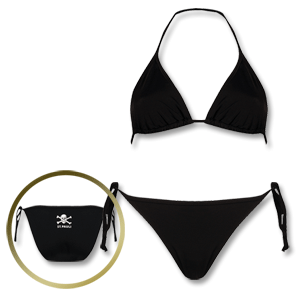 08-09 St. Pauli Skull Bikini - black
