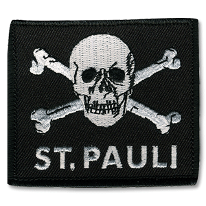 None 08-09 St.Pauli Skull Patch