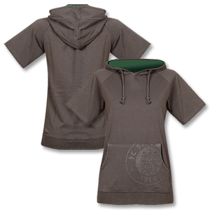 08-09 St Pauli Womens Hoody Grey/Green