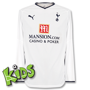 None 08-09 Tottenham Home L/S Shirt - Boys