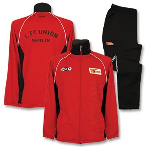 None 08-09 Union Berlin training suit red/black