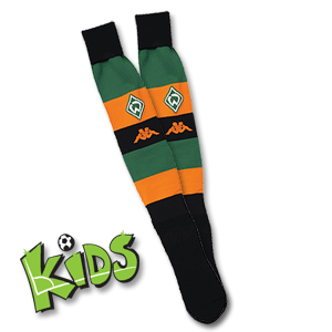 None 08-09 Werder Bremen 3rd Socks Boys