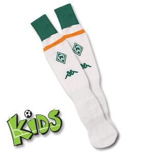 None 08-09 Werder Bremen Home Socks Boys