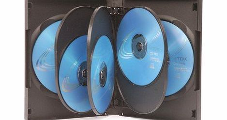 None 10 x Black 8 Way DVD Cases
