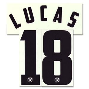 11-12 Borussia Dortmund Home Lucas 18 Official