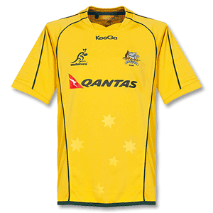 None 12-13 Australia Home Rugby Shirt