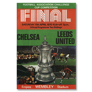 None 1970 FA Cup Final Replica Programme - Chelsea v Leeds