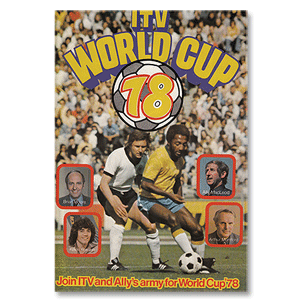 None 1978 ITV Official World Cup Brochure - UK