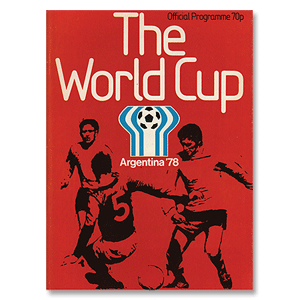 1978 WC Official Souvenir Programme - UK Edition