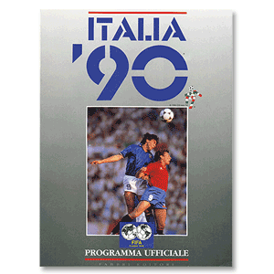 1990 WC Official Souvenir Programme - Italian