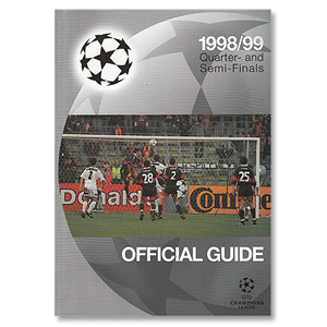 1998 Champions League Official Guide Book for
