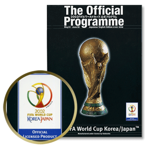 2002 World Cup Japan/Korea Official Programme - Engish/Japenese Edition