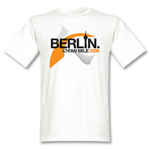 None 2006 Berlin Fan Mile Tee - Orange