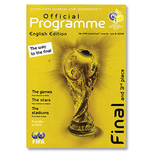 None 2006 Official World Cup Programme - The way to