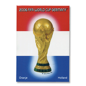 None 2006 WC Magnet - Holland - 8x5cm