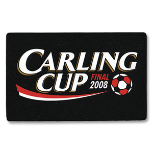 None 2008 Carling Cup Final Patches (pair)