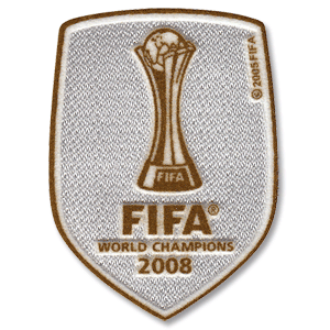2008 FIFA World Club Champions Patch - Man Utd