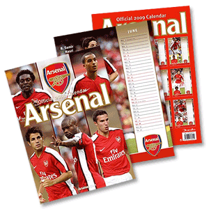 None 2009 Arsenal Calendar