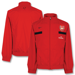 None 2009 Arsenal Presentation Jacket - Red