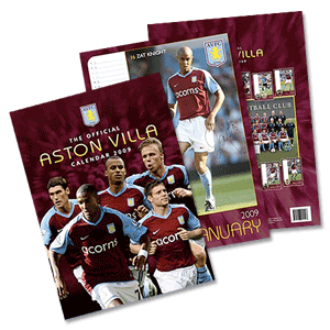 None 2009 Aston Villa Calendar