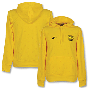 None 2009 Barcelona Hooded Top - Yellow