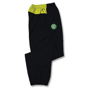None 2009 Celtic Woven Warm Up Pant - Black/Green
