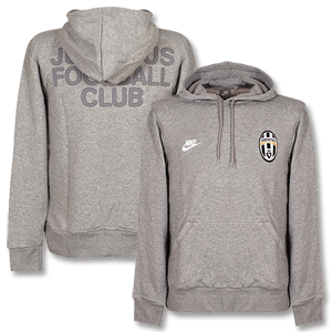 None 2009 Juventus Hooded Top - Grey