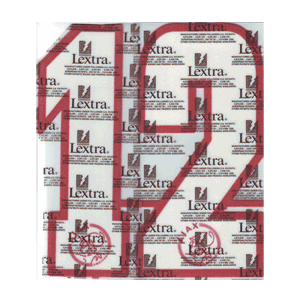 None 96-97 Ajax Home Loose Numbers - White/Red