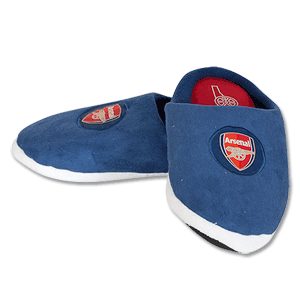 None Arsenal Midfielder Slippers - Navy/Red/White