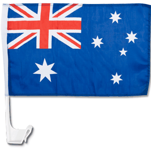 None Australia Car Flag
