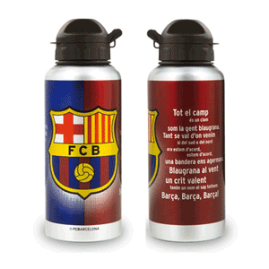 None Barcelona Aluminium Drinks Bottle
