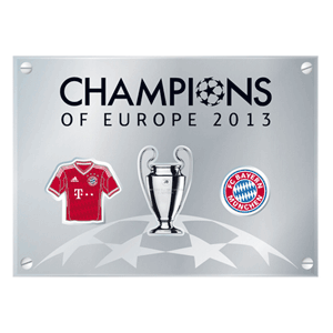 None Bayern Munich Champions 2013 Acrylic Frame